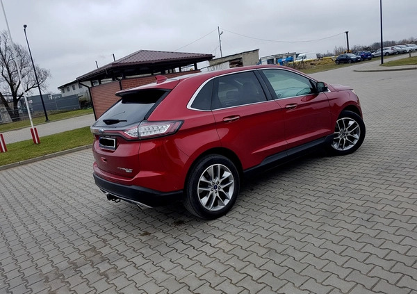 Ford EDGE cena 79900 przebieg: 83000, rok produkcji 2017 z Katowice małe 277